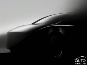 A Second Image of the Future Model Y from Tesla